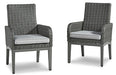 Elite Park Arm Chair with Cushion (Set of 2) - Affordable Home Luxury