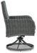 Elite Park Swivel Chair with Cushion (Set of 2) - Affordable Home Luxury