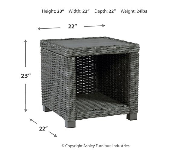 Elite Park Outdoor End Table - Affordable Home Luxury