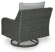 Elite Park Outdoor Swivel Lounge with Cushion - Affordable Home Luxury