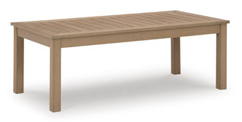 Hallow Creek Outdoor Coffee Table - Affordable Home Luxury