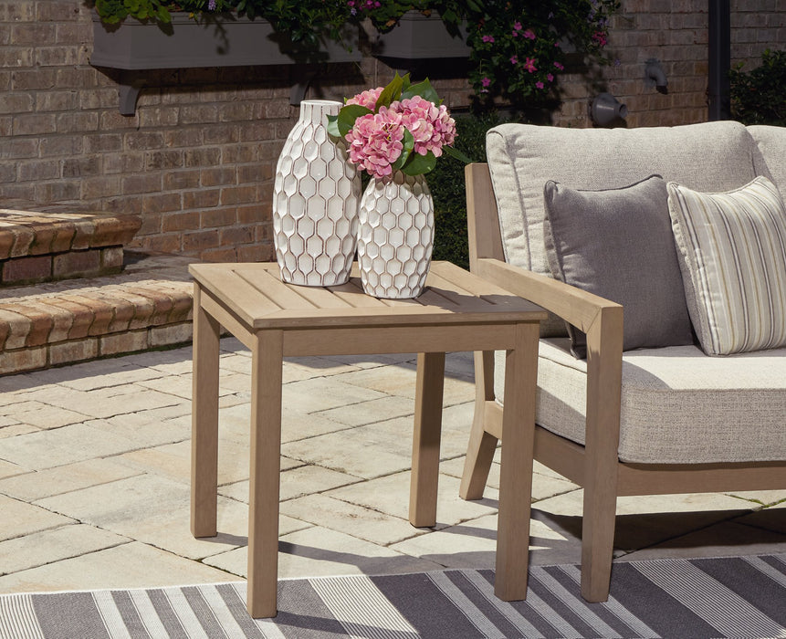 Hallow Creek Outdoor End Table - Affordable Home Luxury