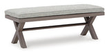 Hillside Barn 54" Outdoor Dining Bench - Affordable Home Luxury