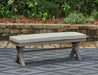 Hillside Barn 54" Outdoor Dining Bench - Affordable Home Luxury