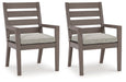 Hillside Barn Outdoor Dining Arm Chair (Set of 2) - Affordable Home Luxury