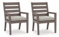 Hillside Barn Outdoor Dining Arm Chair (Set of 2) - Affordable Home Luxury