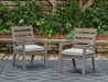 Hillside Barn Outdoor Dining Arm Chair (Set of 2) - Affordable Home Luxury