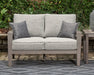 Hillside Barn Outdoor Loveseat with Cushion - Affordable Home Luxury