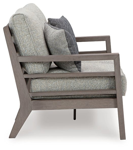 Hillside Barn Outdoor Loveseat with Cushion - Affordable Home Luxury