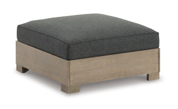 Citrine Park Outdoor Ottoman with Cushion - Affordable Home Luxury