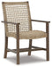 Germalia Outdoor Dining Arm Chair (Set of 2) - Affordable Home Luxury