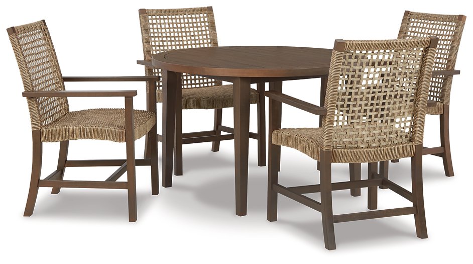 Germalia Outdoor Dining Set - Affordable Home Luxury