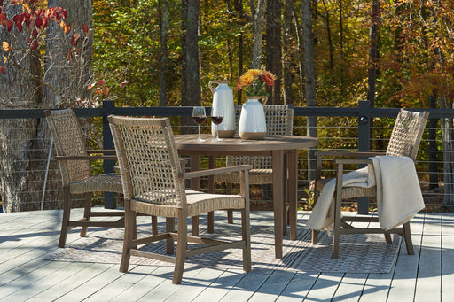 Germalia Outdoor Dining Set - Affordable Home Luxury