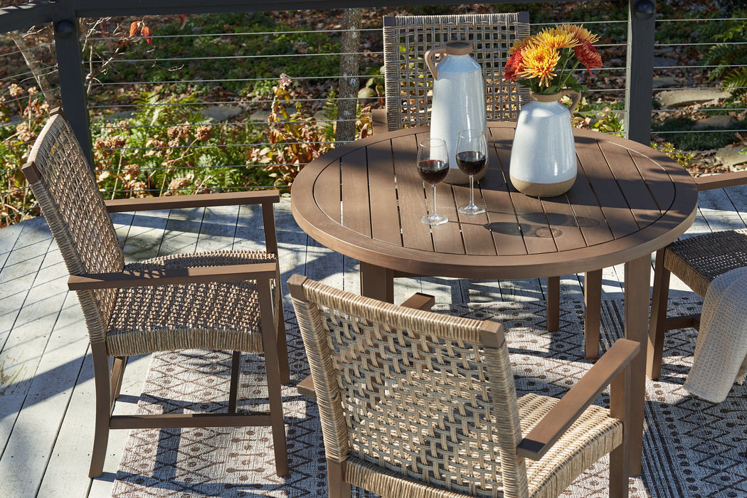 Germalia Outdoor Dining Set - Affordable Home Luxury