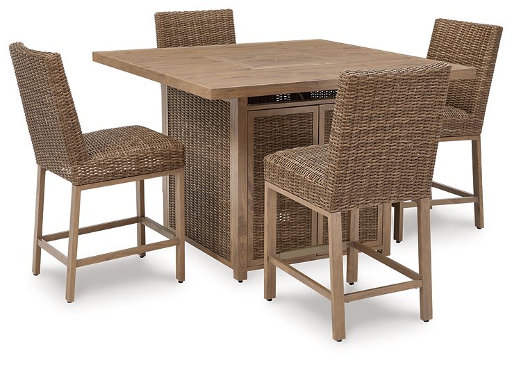 Walton Bridge Outdoor Bar Set - Affordable Home Luxury