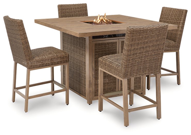 Walton Bridge Outdoor Bar Set - Affordable Home Luxury