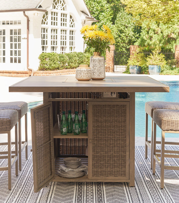 Walton Bridge Outdoor Bar Set - Affordable Home Luxury