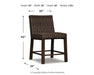 Paradise Trail Bar Stool (Set of 2) - Affordable Home Luxury