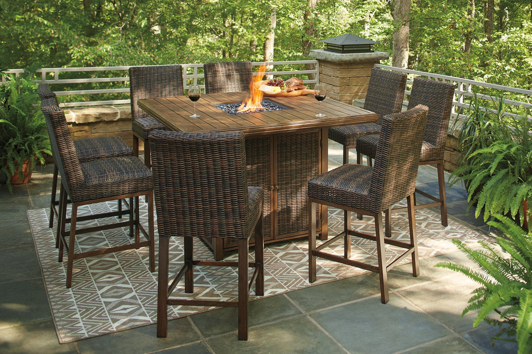 Paradise Trail Outdoor Bar Table Set - Affordable Home Luxury