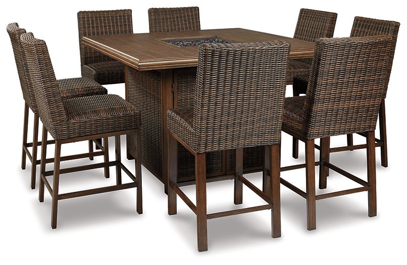 Paradise Trail Outdoor Bar Table Set - Affordable Home Luxury