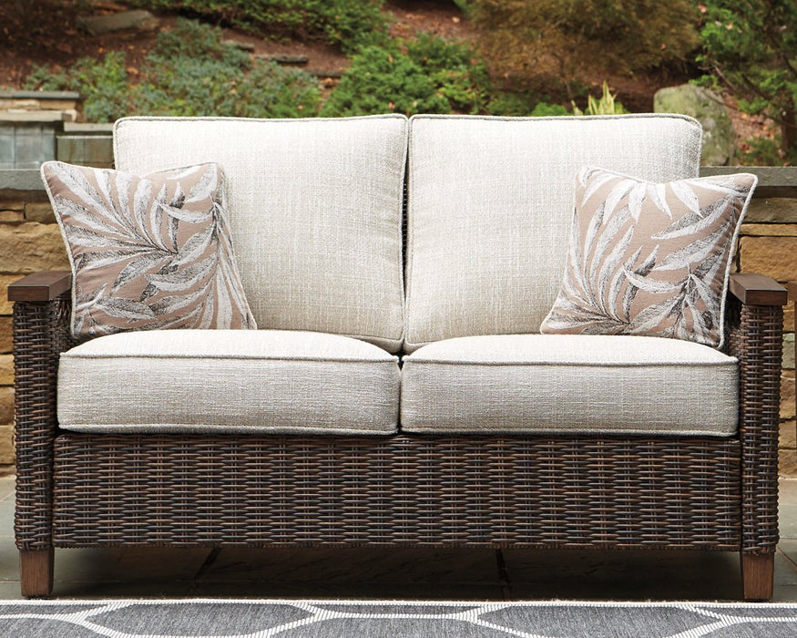 Paradise Trail Loveseat with Cushion - Affordable Home Luxury