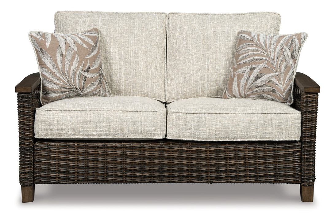 Paradise Trail Loveseat with Cushion - Affordable Home Luxury