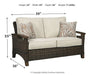 Paradise Trail Loveseat with Cushion - Affordable Home Luxury