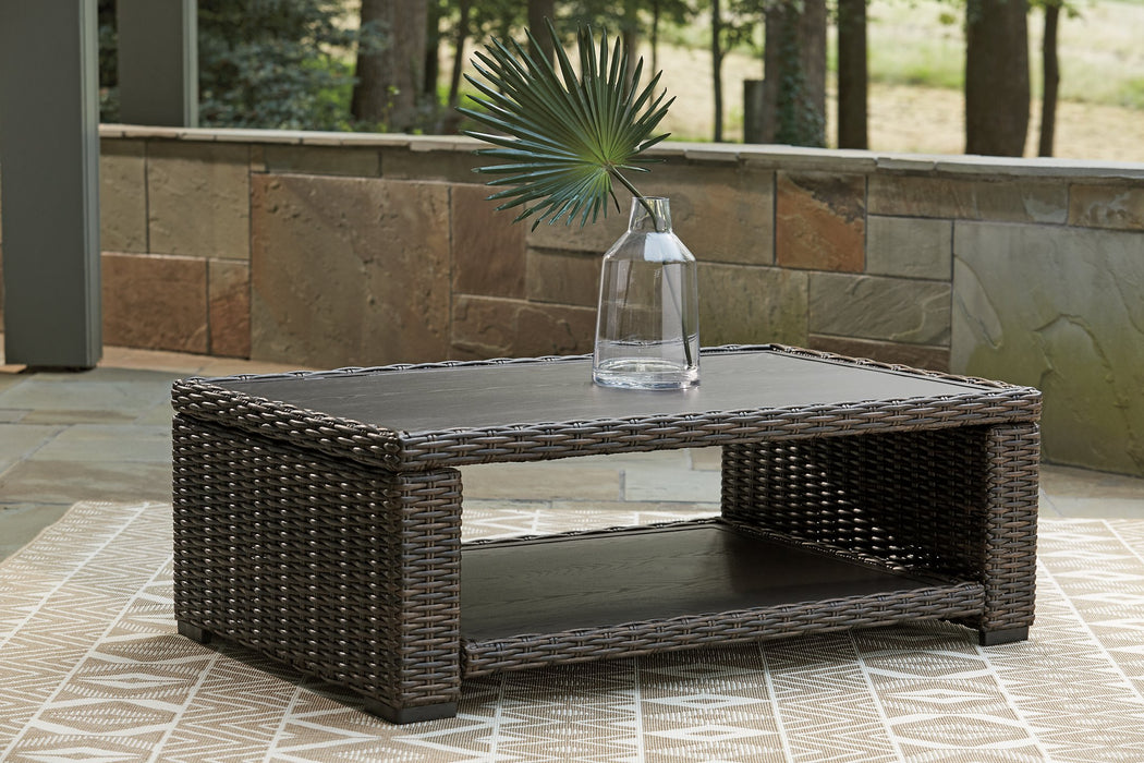 Grasson Lane Outdoor Sofa and Loveseat with Coffee Table - Affordable Home Luxury