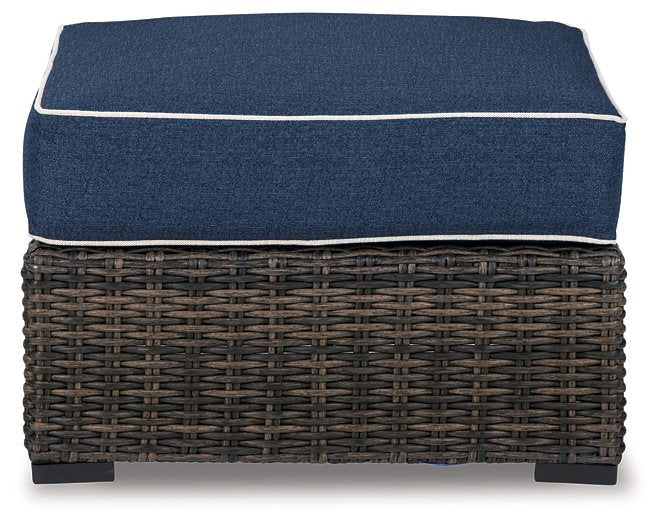 Grasson Lane Ottoman with Cushion - Affordable Home Luxury