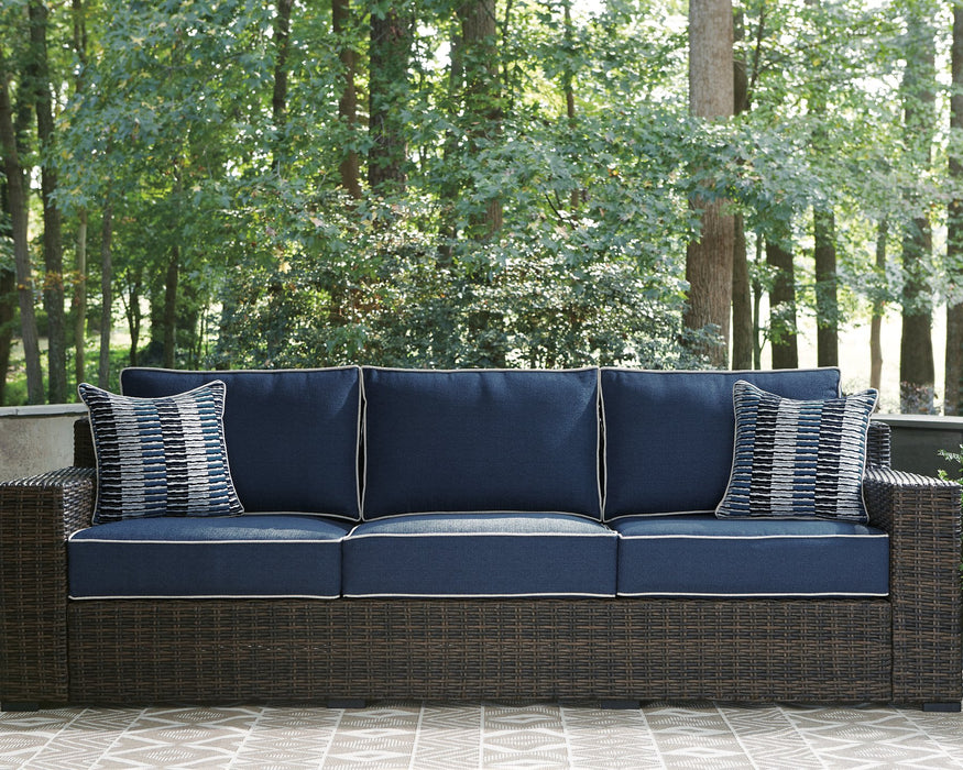 Grasson Lane Outdoor Sofa and Loveseat with Coffee Table - Affordable Home Luxury