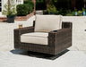 Coastline Bay Outdoor Swivel Lounge with Cushion - Affordable Home Luxury