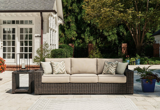 Coastline Bay Outdoor Sofa with Cushion - Affordable Home Luxury