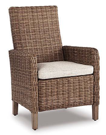 Beachcroft Arm Chair with Cushion (Set of 2) - Affordable Home Luxury