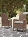 Beachcroft Arm Chair with Cushion (Set of 2) - Affordable Home Luxury