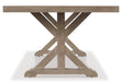 Beachcroft Dining Table with Umbrella Option - Affordable Home Luxury