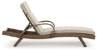 Beachcroft Outdoor Chaise Lounge with Cushion - Affordable Home Luxury