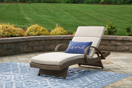 Beachcroft Outdoor Chaise Lounge with Cushion - Affordable Home Luxury