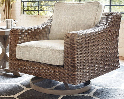 Beachcroft Swivel Lounge Chair - Affordable Home Luxury