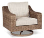 Beachcroft Swivel Lounge Chair - Affordable Home Luxury