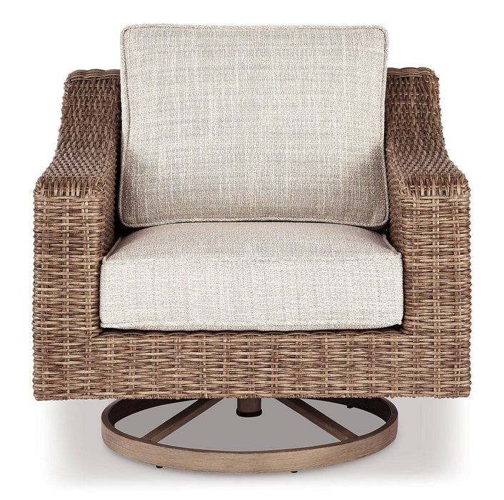 Beachcroft Swivel Lounge Chair - Affordable Home Luxury