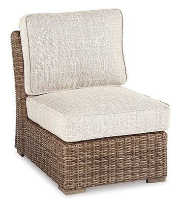 Beachcroft Armless Chair with Cushion - Affordable Home Luxury