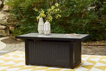 Beachcroft Outdoor Fire Pit Table - Affordable Home Luxury