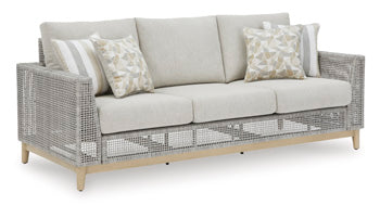 Seton Creek Outdoor Sofa with Cushion - Affordable Home Luxury