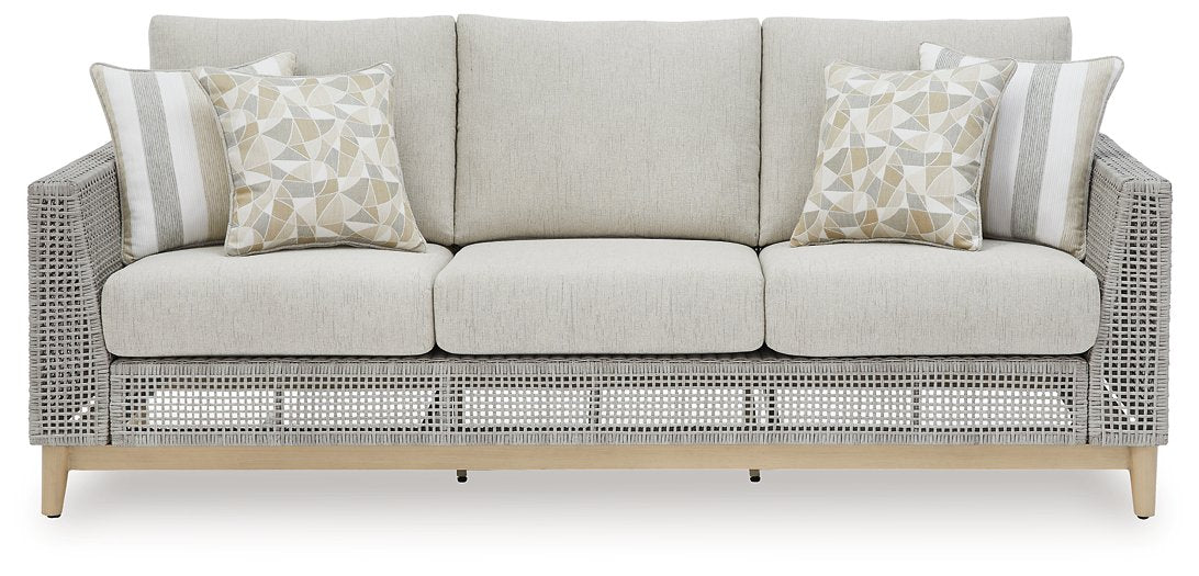 Seton Creek Outdoor Sofa with Cushion - Affordable Home Luxury