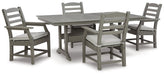 Visola Outdoor Dining Table with 4 Chairs - Affordable Home Luxury