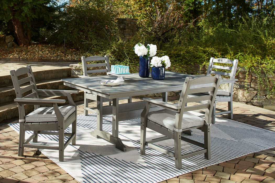 Visola Outdoor Dining Table with 4 Chairs - Affordable Home Luxury