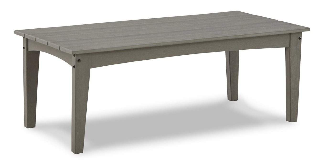 Visola Outdoor Loveseat and Coffee Table - Affordable Home Luxury