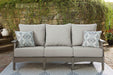 Visola Outdoor Sofa and Loveseat Set - Affordable Home Luxury