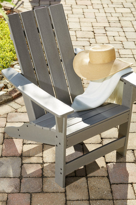 Visola Outdoor Adirondack Chair Set with End Table - Affordable Home Luxury