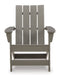 Visola Outdoor Adirondack Chair Set with End Table - Affordable Home Luxury